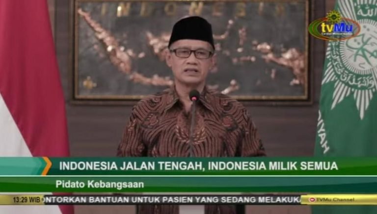 Muhammadiyah Ingatkan Elite Indonesia Kembali Ke Pancasila Yang Moderat
Telah dibaca : 479 Kali.