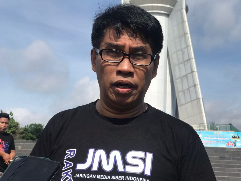 Momen HPN, JMSI Deklarasi Anti Korupsi di Tugu MTQ Kendari