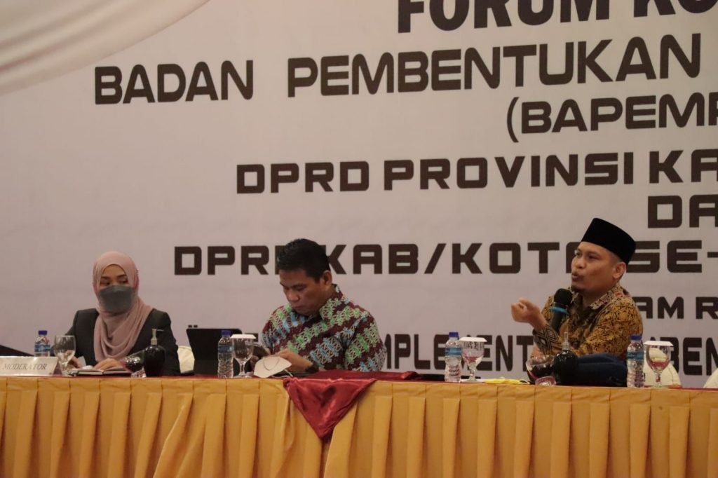 FGD Bapemperda Kaltim Fokuskan Pendekatan Data dan Informasi Perda