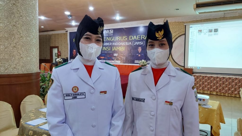 Si Kembar Wandi Wandi Ikut Sukseskan Pelantikan JMSI Jambi