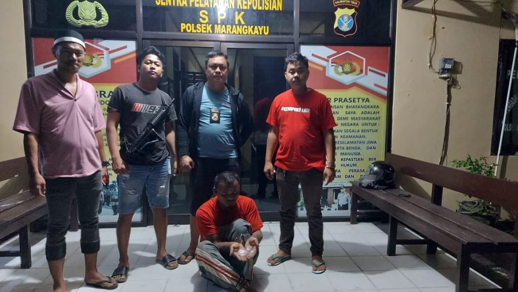 Sempat Mengelabui Petugas, Pembawa Sabu di Marangkayu Ditangkap