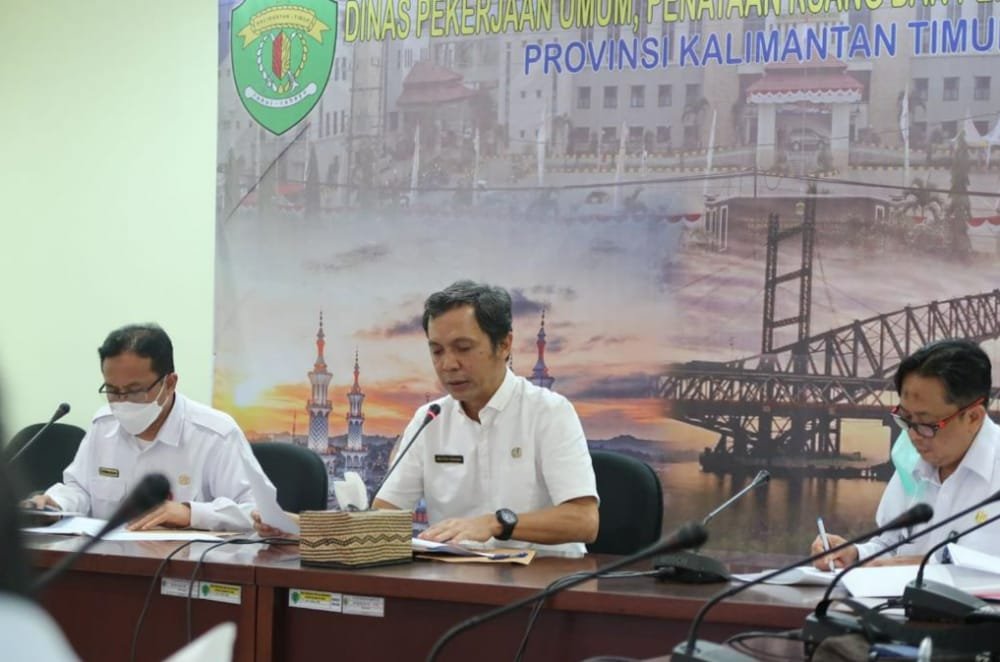 PUPR Kaltim Gelar Rakor, Bahas Kesiapan Kompetensi Tenaga Kerja Konstruksi Lokal