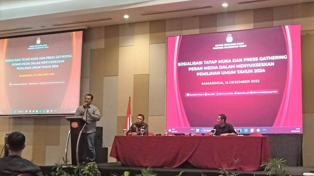 KPU Kaltim Ajak Peran Aktif Media Ikut Sukseskan Pemilu 2024
