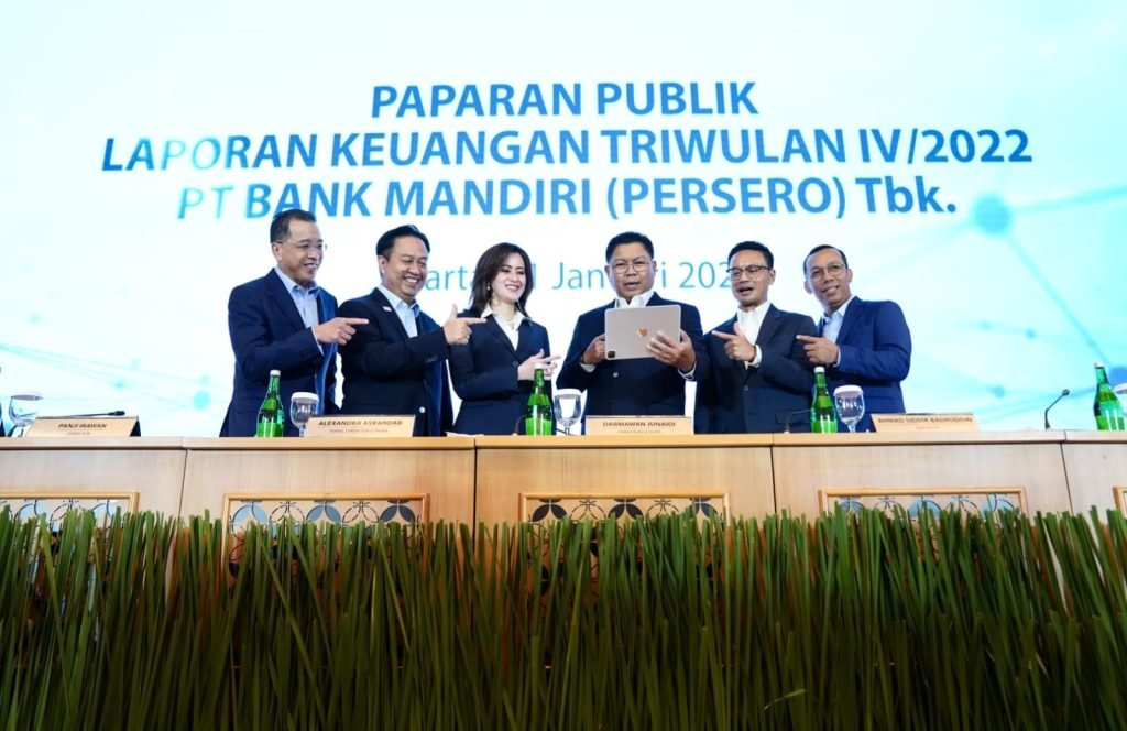 Inovasi Digitalisasi Bank Mandiri Torehkan Kinerja Cemerlang di 2022