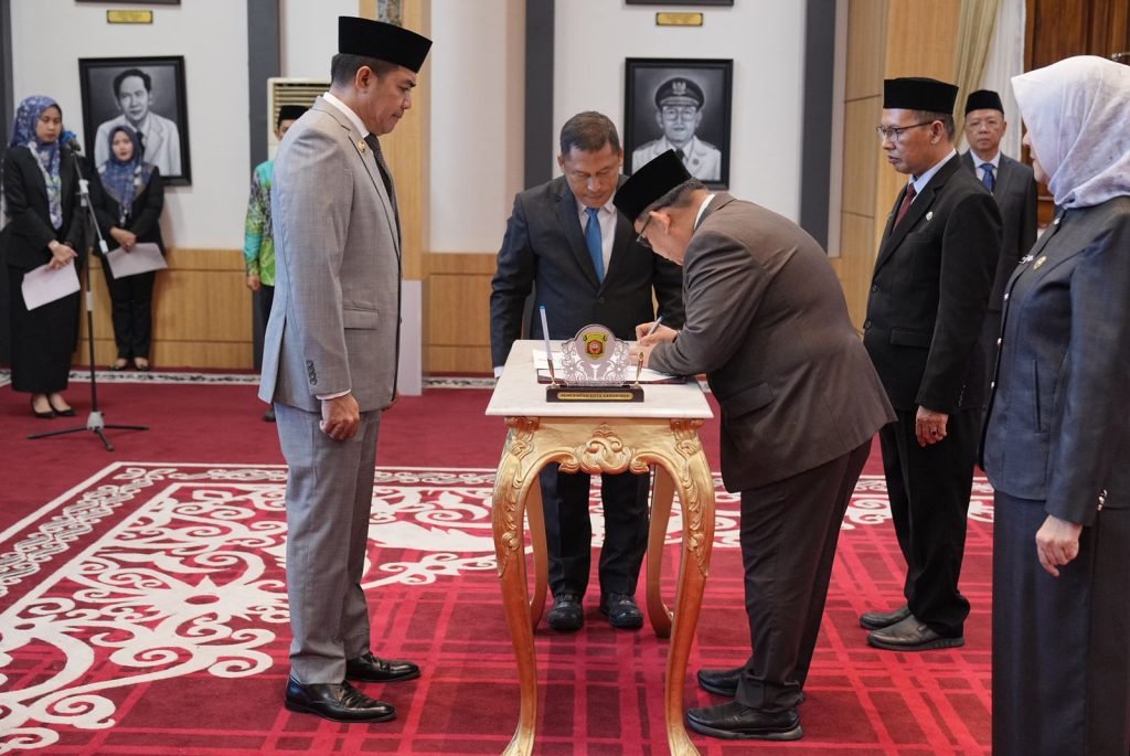 Andi Harun Lantik 3 Pejabat Tinggi Pratama, Ini Pesannya