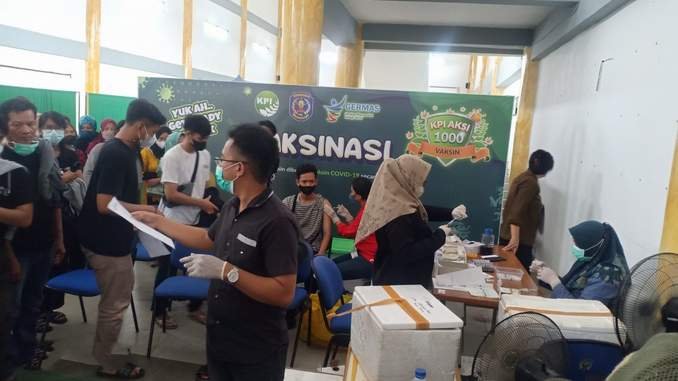 Stok Vaksin Covid-19 di Bontang Habis