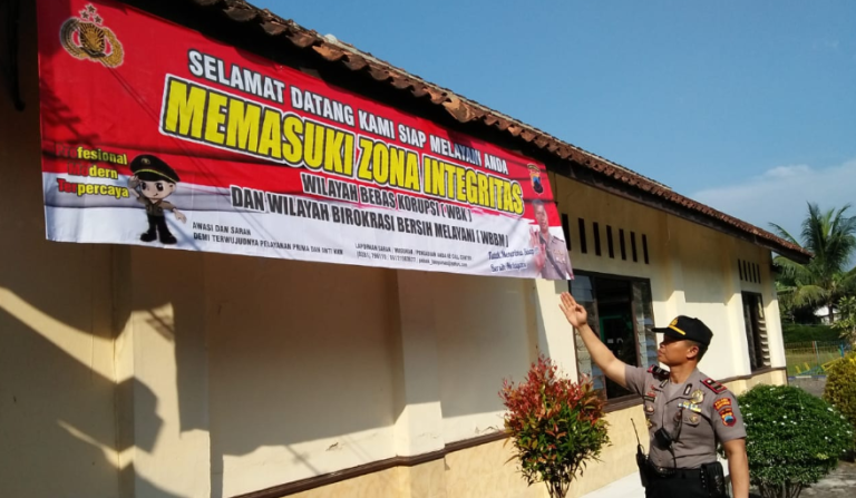banner selamat datang di zona integritas