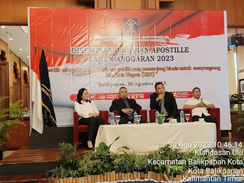 Songsong IKN, Menkumham Dorong Kemudahan Bisnis dan Pelayanan Publik