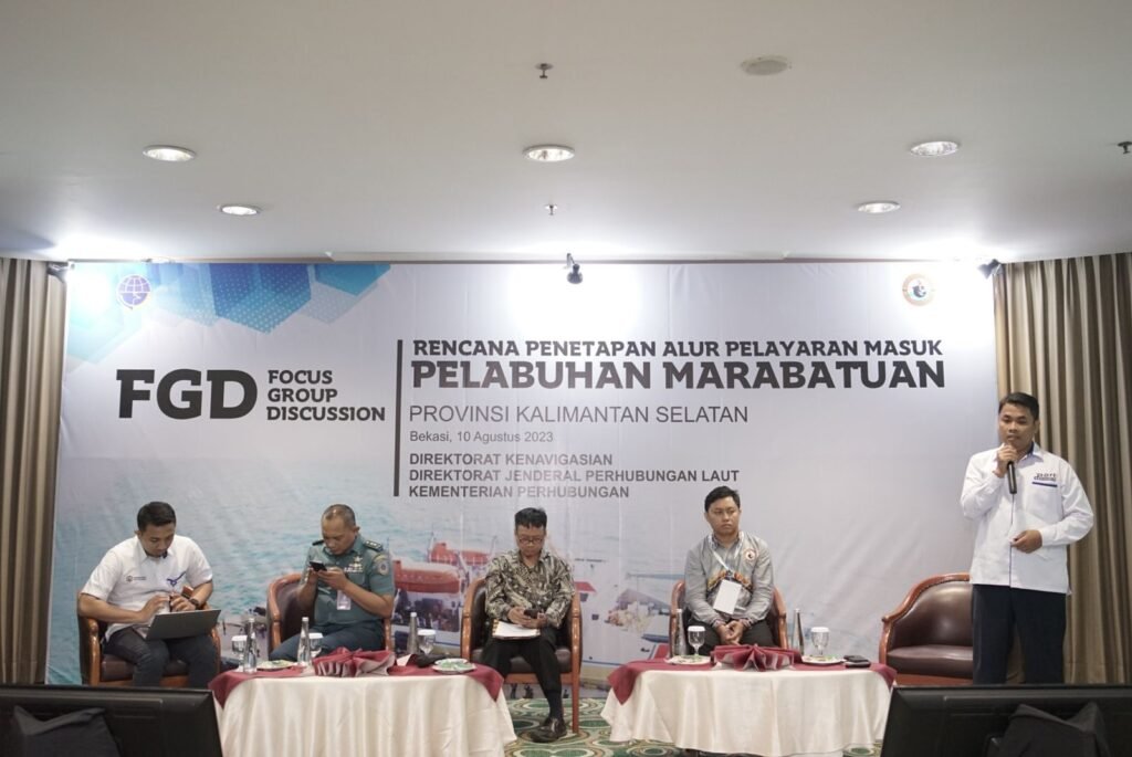 Kemenhub Segera Tetapkan Alur Pelayaran Pelabuhan Marabatuan Kalsel