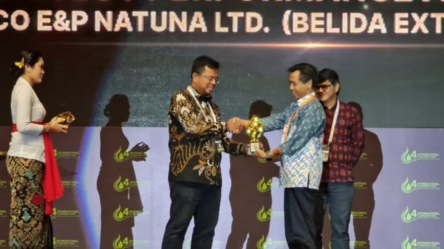 PT Pertamina Hulu Sanga Sanga Raih ‘The Best Exploitation and Operation Excellence’