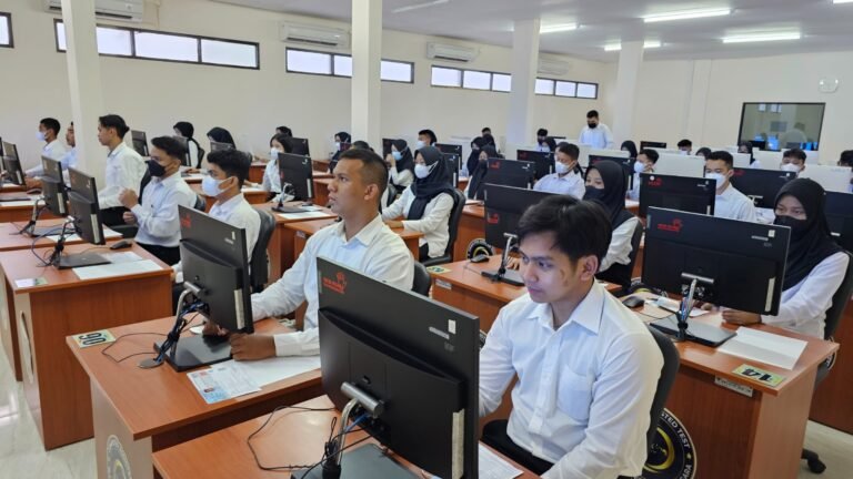 Rangkaian pelaksanaan seleksi penerimaan CASN Kementerian Hukum dan HAM Tahun Anggaran 2023.