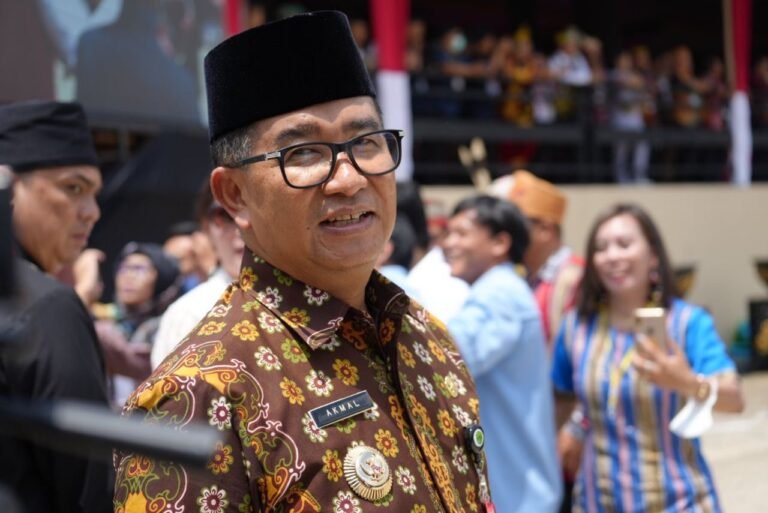 Penjabat (Pj) Gubernur Kalimantan Timur (Kaltim) Akmal Malik menyampaikan arahan Presiden RI Jokowi mengenai upaya pengendalian inflasi.