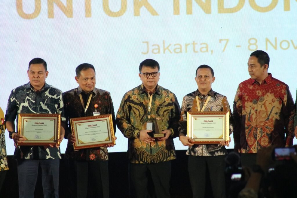 Kemenkumham) meraih penghargaan prestisius dalam Anugerah Pengadaan 2023 yang diselenggarakan oleh Lembaga Kebijakan Pengadaan Barang/Jasa Pemerintah (LKPP).