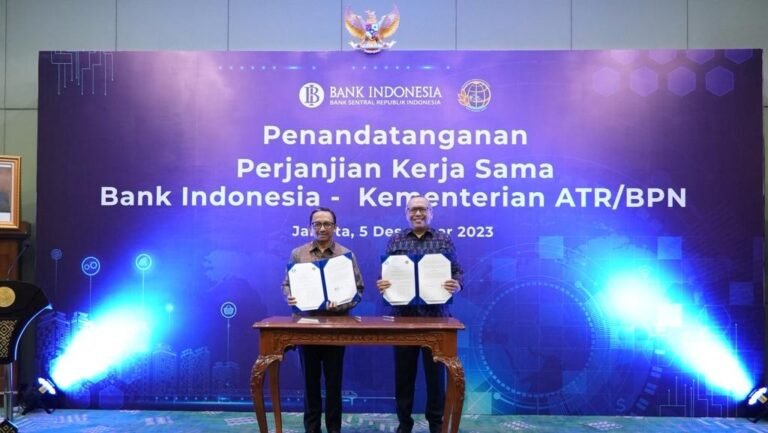 Untuk memperkuat sinergi dan memberi manfaat bagi Usaha Mikro, Kecil dan Menengah (UMKM), Bank Indonesia (BI) memperkuat kerjasama dengan berbagai pihak termasuk Kementerian Agraria dan Tata Ruang (ATR) / Badan Pertanahan Nasional (BPN).