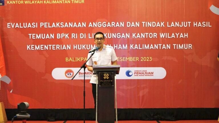 Kepala Kantor Wilayah (Kanwil) Kemenkumham Kalimantan Timur (Kaltim) Gun Gun Gunawan menyebut Rapat Koordinasi Evaluasi Pelaksanaan Anggaran dan Tindak Lanjut Hasil Temuan BPK RI di Lingkungan Kanwil Kemenkumham Kaltim dapat dijadikan sebagai ajang diskusi.