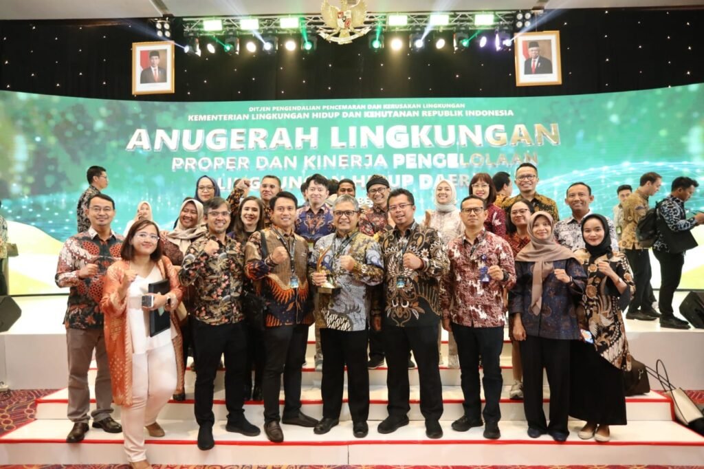 PT Pertamina EP Sangasanga Field, Raih Penghargaan PROPER Emas 2023 dari KLHK Kementrian Lingkungan Hidup dan Kehutanan (KLHK), memberi penghargaan Anugrah Lingkungan PROPER Emas 2023 kepada PT Pertamina Eksplorasi Produksi (EP) Sangasanga Field.
