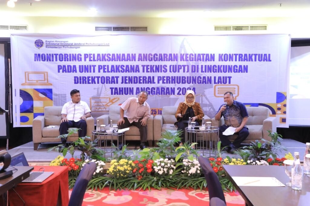 Direktorat Jenderal Perhubungan Laut (Ditjen Hubla) Kementerian Perhubungan (Kemenhub) di Tahun 2023 telah tercatat mencapai realiasi anggaran sebesar Rp.10.400 triliun atau 97,87 persen dari total pagu Rp.10.647 triliun.