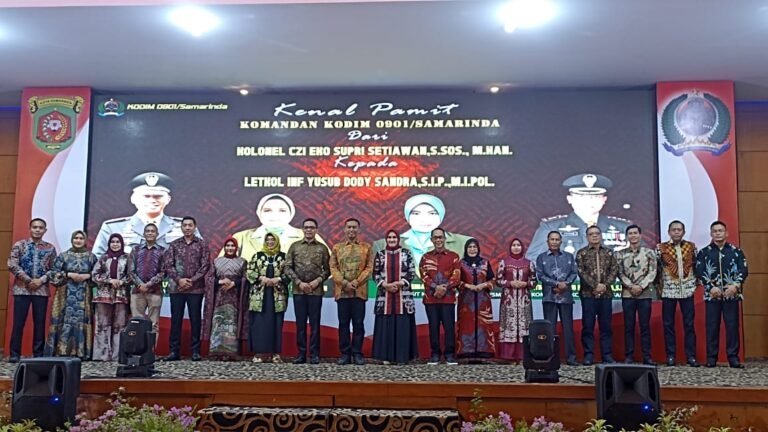Kenal Pamit Kodim 0901/Samarinda, Jumat (23/2/2024)