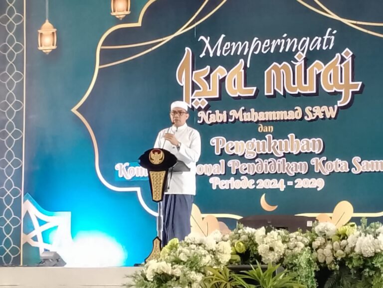 Andi Harun Sebut Isra Mi’raj Mengingatkan Umat Muslim Menjaga Salat dan Membaca Alquran
Telah dibaca : 803 Kali.