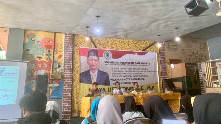 Ketua Komisi II DPRD Kalimantan Timur (Kaltim), Nidya Listiyono, mengajak seluruh masyarakat apabila ada keluarga yang mengonsumsi atau kecanduan narkoba untuk segera melaporkan ke Badan Narkotika Nasional (BNN) Provinsi Kaltim.