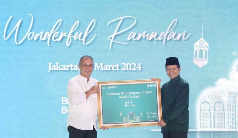 PT Bank Negara Indonesia (Persero) Tbk menyelenggarakan Wonderful Ramadan dimeriahkan tausiyah inspiratif dan santunan anak yatim.