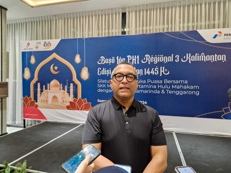 Head of Communication Relations & CID Pertamina Hulu Mahakam Frans Alexander A. Hukom menegaskan kesiapan Pertamina dalam mendukung kegiatan pemerintah, khususnya terkait pembangunan infrastruktur energi baru dan terbarukan dalam pembangunan Ibu Kota Negara (IKN) di Kalimantan Timur (Kaltim).