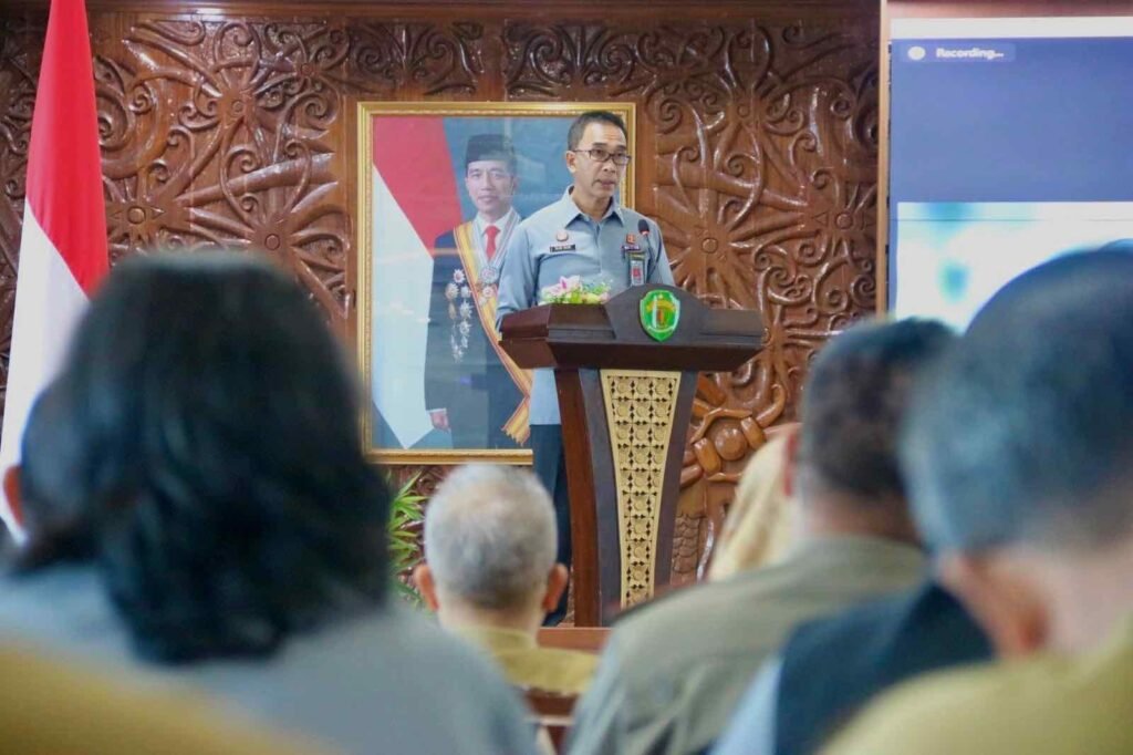 Kantor Wiayah Kemenkumham Kalimantan Timur (Kaltim) mengadakan Pengukuhan Gugus Tugas Daerah Bisnis dan HAM di Kantor Gubernur Provinsi Kalimantan Timur, Selasa (30/4/2024).