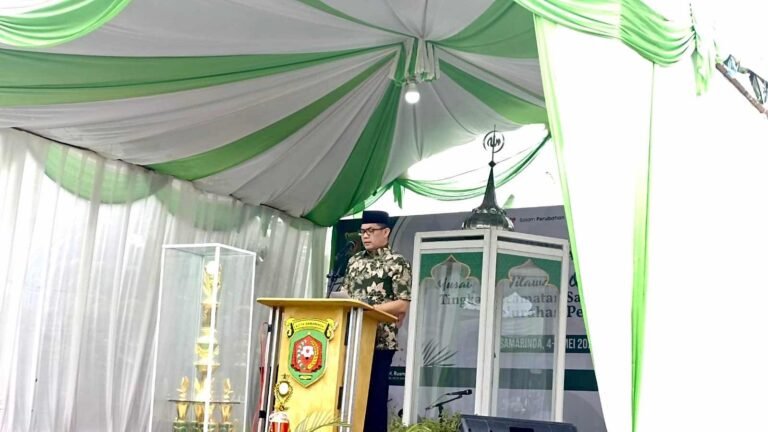 Wali Kota Samarinda Kalimantan Timur (Kaltim) Andi Harun secara resmi menutup Musabaqoh Tilawatil Quran (MTQ) ke-53 tingkat Kecamatan Samarinda Ilir Tahun 2024, Kamis (9/5/2024).