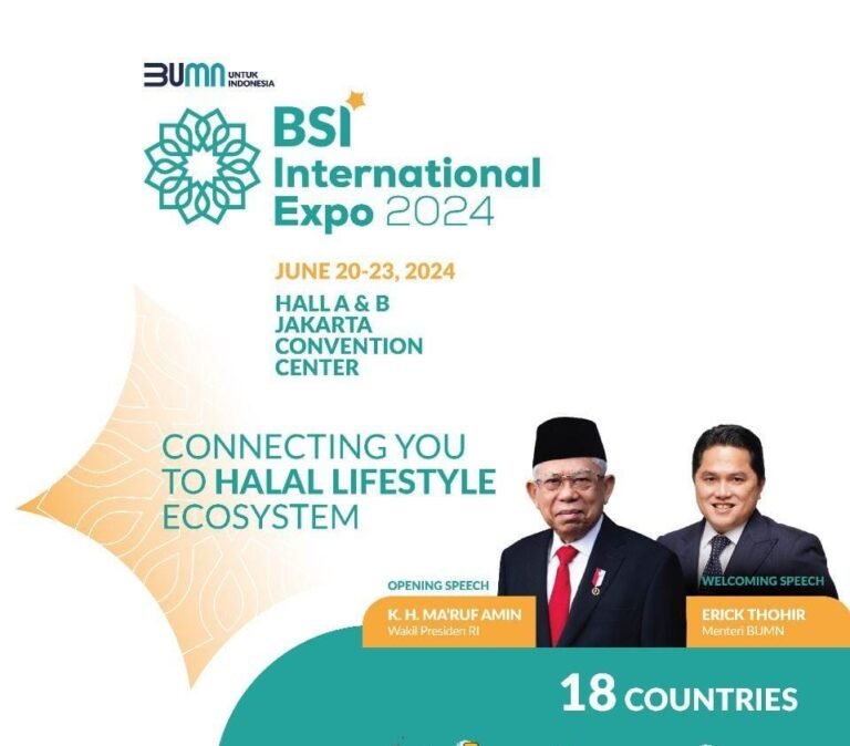 PT Bank Indonesia Tbk (BSI) menggelar International Expo 2024 selama 4 hari di Hall A & Hall B JCC, Jakarta.