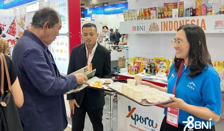 PT Bank Negara Indonesia (Persero) Tbk atau BNI melalui BNI Xpora memberangkatkan 12 pelaku usaha kecil dan menengah (UKM) makanan dan minuman, mengikuti pameran "Indonesia in Korea - Seoul Food & Hotel (SFH) 2024".