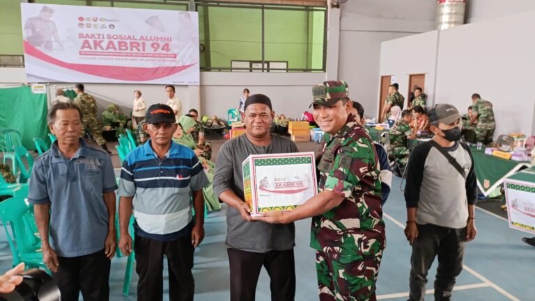 Dalam rangka memperingati 30 tahun darmabakti Abituren Akabri 94 menggelar acara bakti sosial di wilayah Korem 091/ASN.