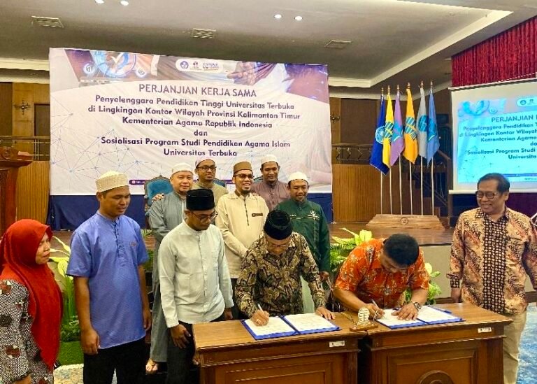 Kepala Bidang Pendidikan Agama dan Keagamaan Islam Kantor Wilayah Kementerian Agama Provinsi Kalimantan Timur (Kaltim) Muhammad Isnaini mengapresiasi Universitas Terbuka (UT) yang membuka program studi baru yakni Pendidikan Agama Islam (PAI).