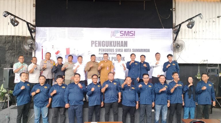 Pengurus SMSI Samarinda Dilantik, Siap Tingkatkan Kompetensi dan Kolaborasi Media
Telah dibaca : 943 Kali.