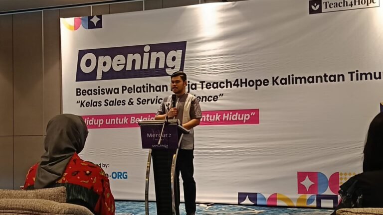 Pelatihan Kerja Teach4Hope, Bekal Keterampilan Baru untuk Warga Kaltim
Telah dibaca : 996 Kali.