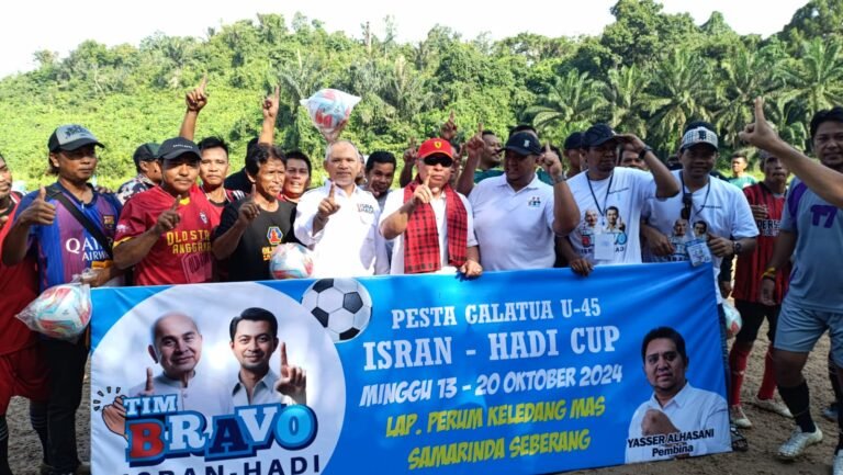 Kampanye Tatap Muka Isran-Hadi Dimeriahkan Turnamen Galatua U-45 di Samarinda Seberang
Telah dibaca : 784 Kali.