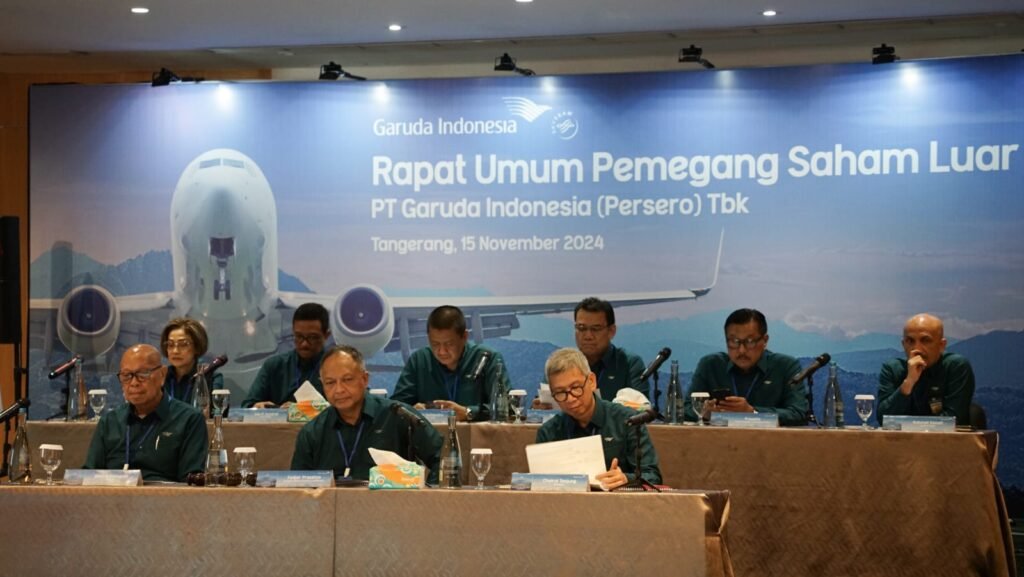 RUPSLB Garuda Indonesia, Direktur Utama Tsani Panjaitan Gantikan Irfan Setiaputra