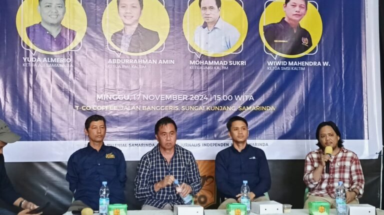 Jurnalis Samarinda Tekankan Pentingnya Netralitas di Tengah Panasnya Pilkada 2024
Telah dibaca : 861 Kali.