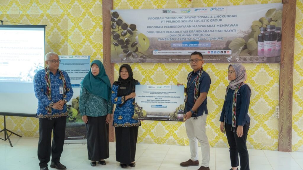 Pelindo Solusi Logistik Dukung Kelestarian dan Pengolahan Tanaman Langka Kalbar