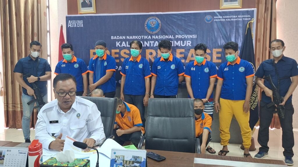 BNNP Kaltim Ungkap Peredaran Ganja Lewat Ekspedisi