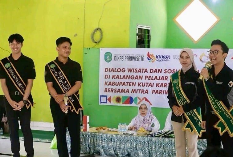 Dispar Kukar Libatkan Pelajar dalam Pengembangan Wisata
