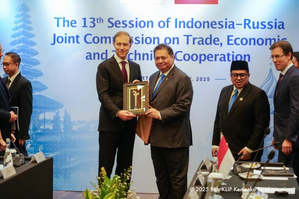 Indonesia-Rusia Galang Kerja Sama Penguatan Ekonomi dan Investasi