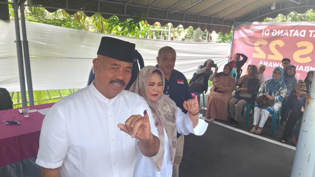 Cuaca Cerah Saat Nyoblos di TPS 22 Timbau, Edi Damansyah: Semoga Pertanda Baik