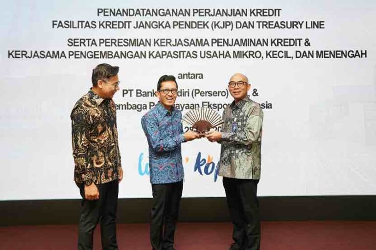 Bank Mandiri–LPEI Jalin Kerja Sama Strategis Dukung Akselerasi Ekspor Nasional
Telah dibaca : 812 Kali.