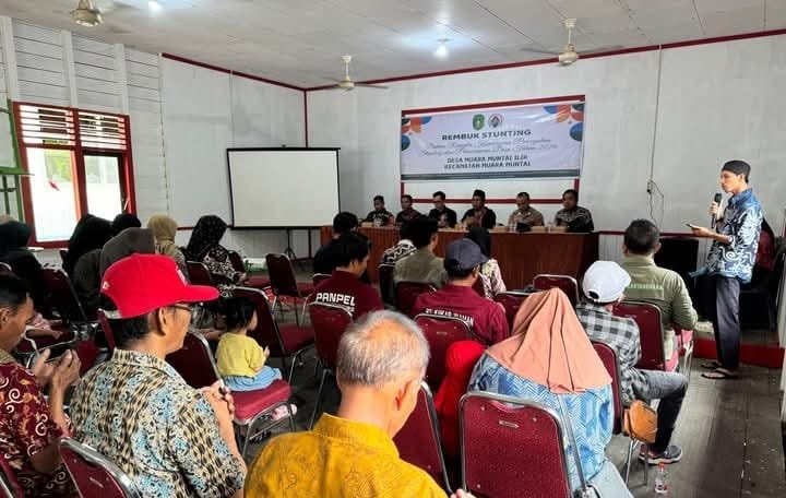 Pemdes Muara Muntai Ilir Intensifkan Rembuk Stunting