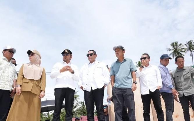 Rudy Mas’ud Dorong Percepatan Proyek Pengaman Pantai Biduk-Biduk Berau