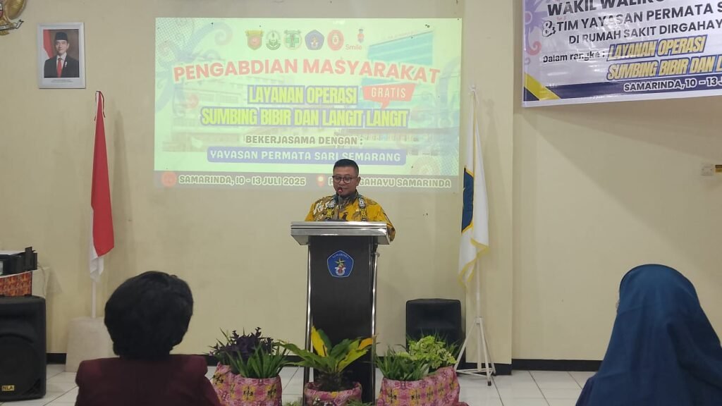 Wakil Wali Kota Samarinda Buka Kegiatan Operasi Bibir Sumbing Gratis di RS Dirgahayu