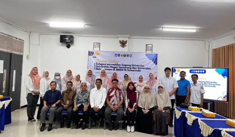 SMAN 16 Samarinda Terima Kunjungan Sogang University, UNNES dan Unmul
Telah dibaca : 768 Kali.