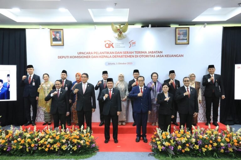 OJK Lantik Pejabat Baru Perkuat Pengawasan Sektor Keuangan
Telah dibaca : 639 Kali.