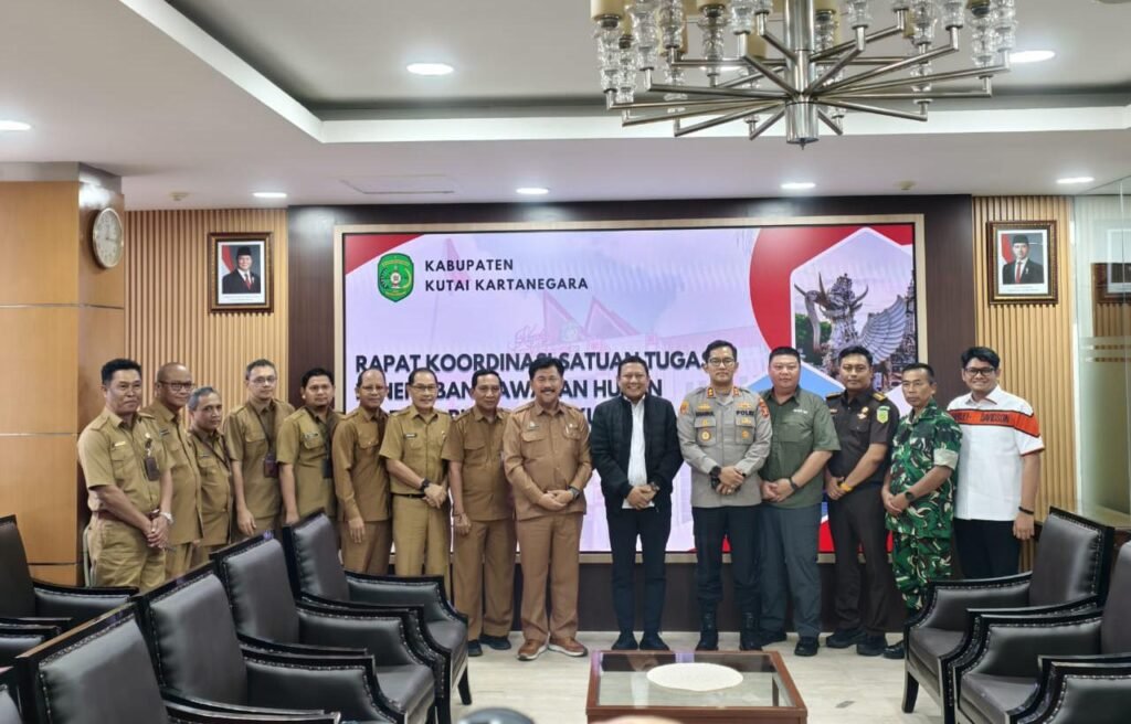 Rapat Satgas PKH Kukar Tekankan Koordinasi Lintas Lembaga Atasi Sengketa Lahan