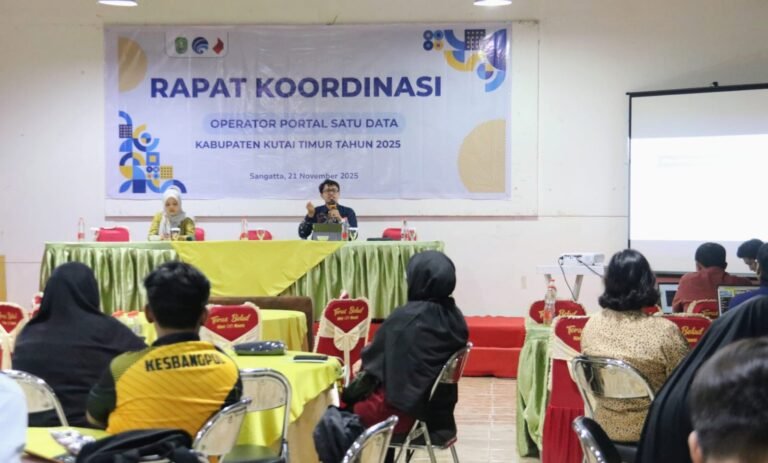 Kutai Timur Perkuat Sinergi Perangkat Daerah untuk Wujudkan Satu Data
Telah dibaca : 652 Kali.